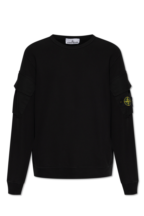 Tシャツ・カットソー STONE  Men Hoodies 6100026S0122 V0029 Black Odzież i akcesoria Stone Island | FLEXDOG